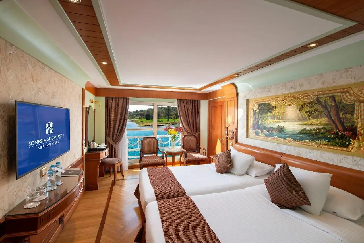 ホテル Sonesta St George Nile Cruise - Luxor To Aswan 4 Nights From Monday To Friday 5*,